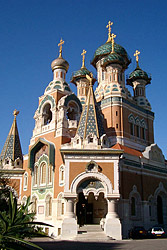 Die Russische Kirche in Nizza