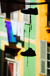 Kunst, sogar auf der Straße in der Altstadt von Nizza
