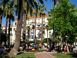 Parc du boulevard Victor Hugo à Nice