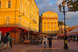 Le Cours Saleya à Nice
