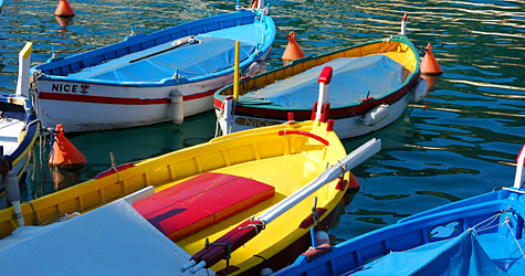 Illustration : Le port de Nice, Nice