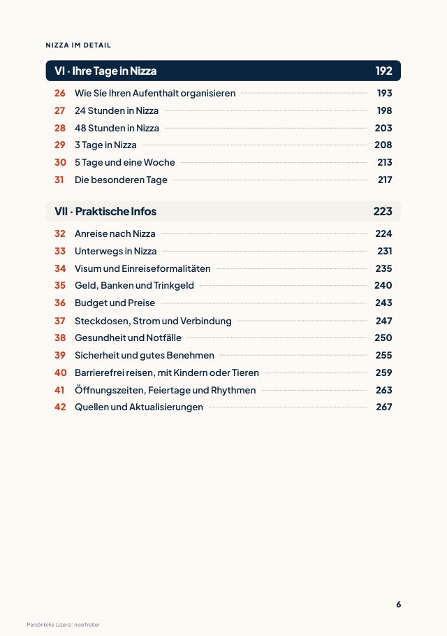 Ein Blick in den Guide 4