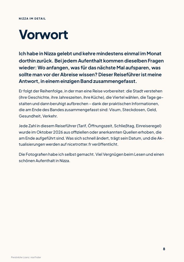 Ein Blick in den Guide 6
