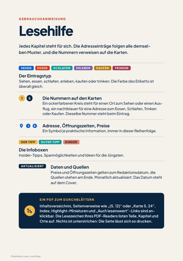Ein Blick in den Guide 7