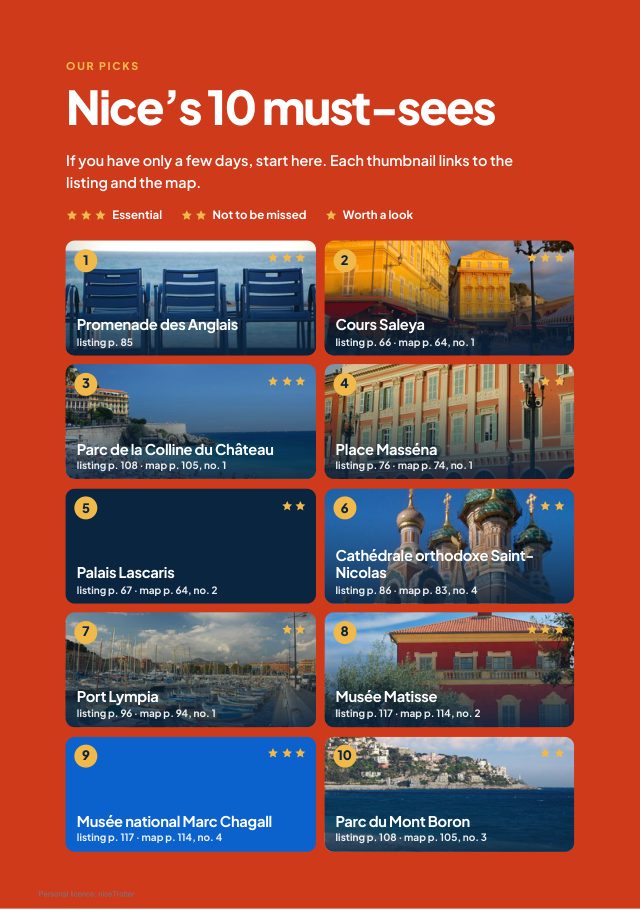 A preview from the guide 10