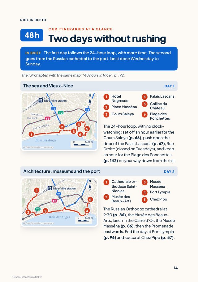 A preview from the guide 12