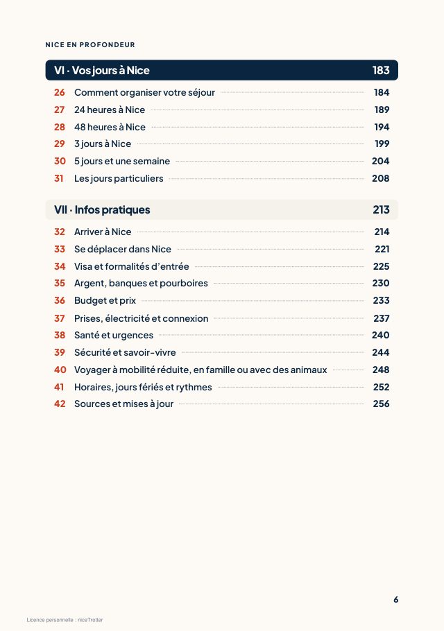 Un aperçu du guide 4
