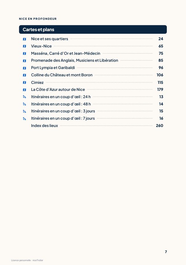 Un aperçu du guide 5