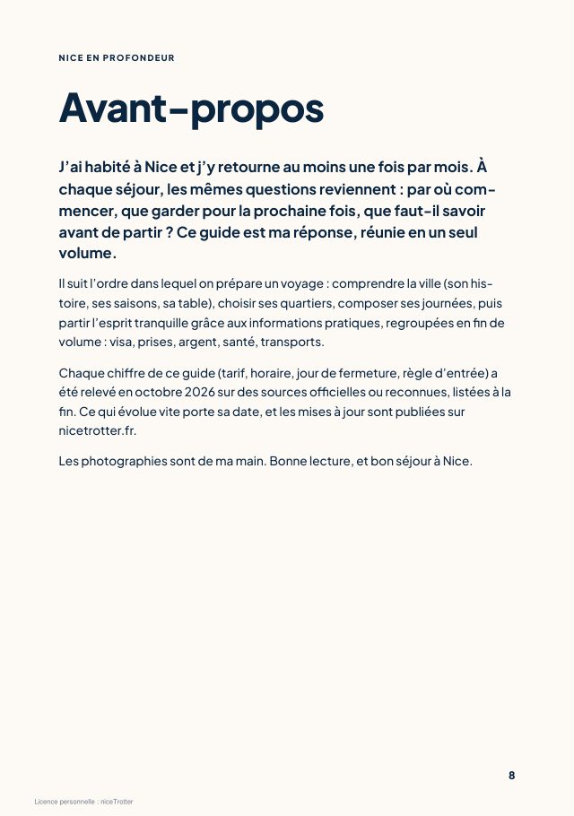 Un aperçu du guide 6