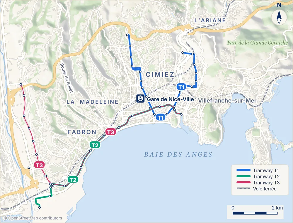 Nice et son tramway
